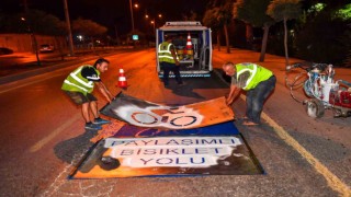 Mersinde Paylaşımlı bisiklet yolu uygulamasına başladı