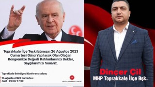 MHP Toprakkale ilçe teşkilatı kongreye gidiyor