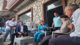Milletvekili Ölmeztoprak, Doğanyolda esnaf ve vatandaşların taleplerini dinledi