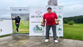 Milli golfçü Mehmet Kazan, Uluslararası Çek Cumhuriyeti Strokeplay şampiyonu oldu