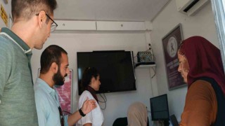 Mobil kanser tarama aracı Diclede hizmet vermeye başladı