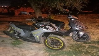 Motosiklet hırsızı yakayı ele verdi
