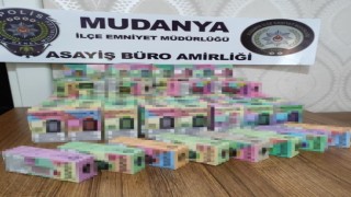 Mudanya polisi kaçakçılara nefes aldırmıyor