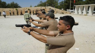 Muğla Orman Bölge Müdürlüğünde silah taşıyan personellere eğitim verildi