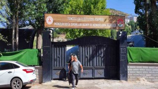 Munzur Vadisinde çadır otele yoğun ilgi