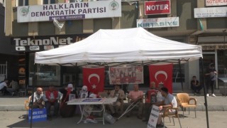 Muşta annelerin evlat nöbeti devam ediyor