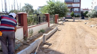 Nazilli Belediyesi Yeşil Mahallede yol çalışması başlattı