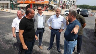 Nilüferde asfalt seferberliği devam ediyor