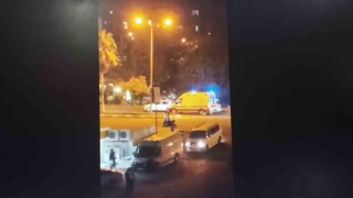 Nusaybinde otomobil ile motosiklet çarpıştı: 1 yaralı