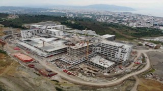 Ordu Şehir Hastanesi inşaatı yüzde 71e ulaştı