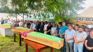 Orduda trafik kazasında hayatını kaybeden 3 kişi toprağa verildi