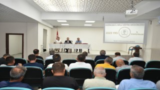 Ortaöğretim kurumu müdürleri ile değerlendirme toplantısı yapıldı