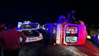 Osmaniyede 3 kişinin öldüğü kazada yaralanan ambulans personelinin tedavisi sürüyor