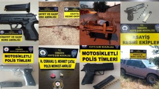 Osmaniyede asayiş uygulamaları: 14 tutuklama