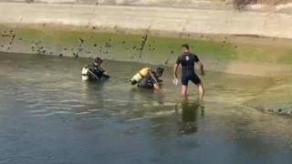 Osmaniyede sulama kanalına giren 3 gençten biri kayboldu