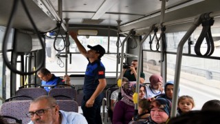 Osmaniyede toplu taşıma araçlarında klima denetimi devam ediyor