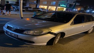 Otomobil ile motosiklet çarpıştı: 1 yaralı