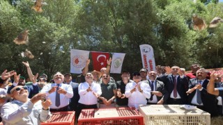 Özdemir; yaban hayatının desteklenmesi programına katıldı
