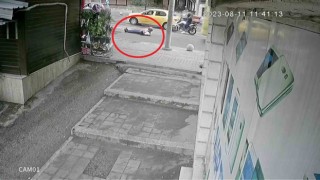 (Özel) Ölümün teğet geçtiği anlar kamerada...