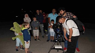 Perseid meteor yağmuru, Atatürk Üniversitesinde heyecanla izlendi