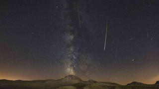 Perseid Meteor Yağmuru Erciyeste görüntülendi