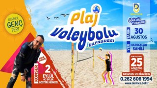Plaj Voleybolu Turnuvasına kayıtlar devam ediyor