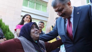Sağlık Bakanı Kocaya Kırşehirde sevgi seli