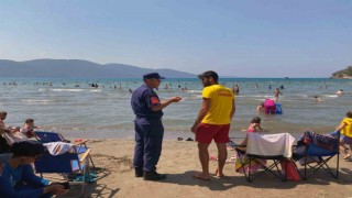 Sahil Güvenlik ekiplerinden plaj denetimi