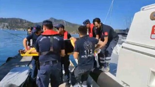 Sahil Güvenlikten Marmariste tıbbi tahliye