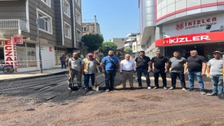 Salihlide Yıldız Meydanında kavşak düzenlemesi