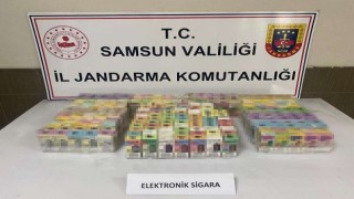 Samsunda 254 kaçak elektronik sigara ele geçirildi