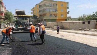 Şanlıurfa Büyükşehirden Viranşehirde asfalt atağı