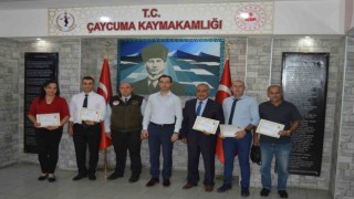 Şap hastalığında mücadele eden ekibe ‘Başarı Belgesi