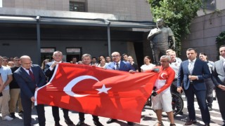 Şehit polis Fethi Sekin için bin 570 kilometre pedallayacak