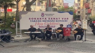 Şehzadelerin sokaklarında sanat var