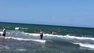 Sinopta serinlemek için denize giren genç boğuldu
