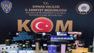 Şırnakta asayiş ve kaçakçılık operasyonu: 50 gözaltı