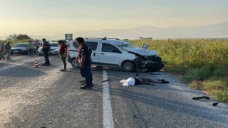 Sökede trafik kazası: 1 ölü