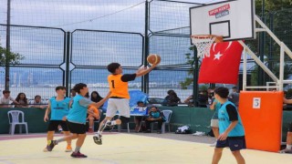 Şölen havasında geçen Sokak Basketbolu Turnuvası sonra erdi