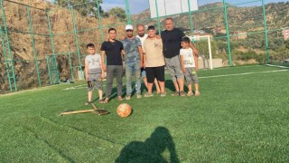 Spordan mahrum kalan Meşeli Köyünün gençleri yetkililerden yardım bekliyor