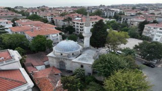Sultan Abdülmecidin hatırasını yaşatmak için yapılan Yeşilköy Mecidiye Camii havadan görüntülendi