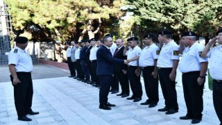 Tekirdağ Jandarma Komutanlığında rütbe terfi töreni