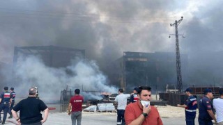 Tekirdağdaki fabrika yangını kontrol altına alındı