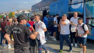 Trabzonspor, Galatasaray maçı için İstanbula gitti