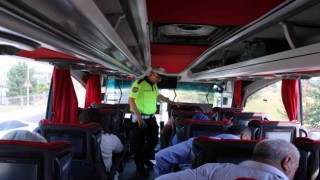 Trafik ekipleri önce denetledi, sonra bilgilendirdi