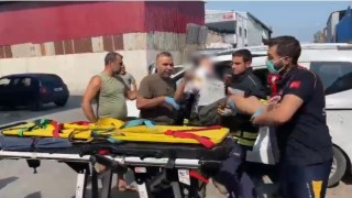 Trafik kazasında 2 kız çocuğu yaralandı