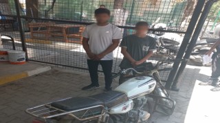 Trafik polisinin dikkati, motosiklet hırsızlarına geçit vermedi