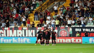 Trendyol Süper Lig: Fatih Karagümrük: 1 - MKE Ankaragücü:0 (İlk yarı)
