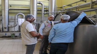 Tuncelide süt ürünleri üretim tesisi incelendi
