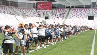 U15 Açık Hava Türkiye Okçuluk Şampiyonası Orduda başladı